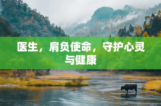 医生，肩负使命，守护心灵与健康
