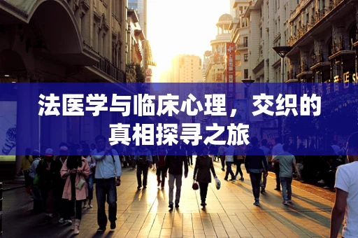 法医学与临床心理，交织的真相探寻之旅