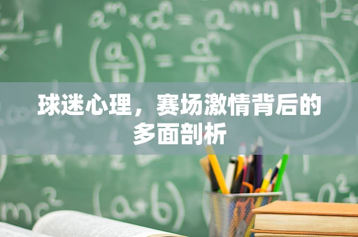 球迷心理，赛场激情背后的多面剖析