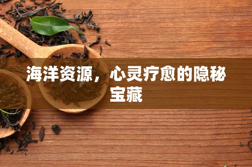 海洋资源，心灵疗愈的隐秘宝藏