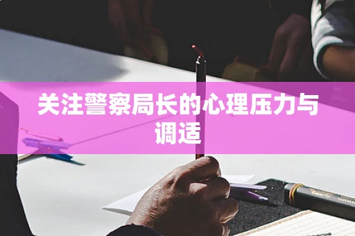 关注警察局长的心理压力与调适