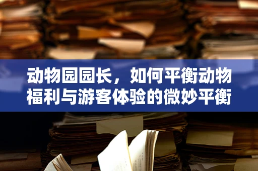 动物园园长，如何平衡动物福利与游客体验的微妙平衡？