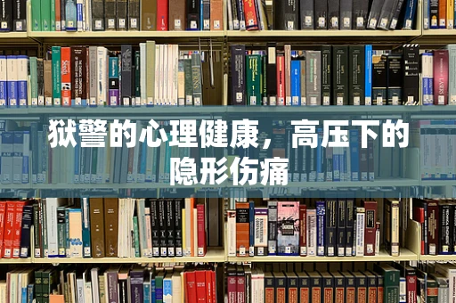 狱警的心理健康，高压下的隐形伤痛