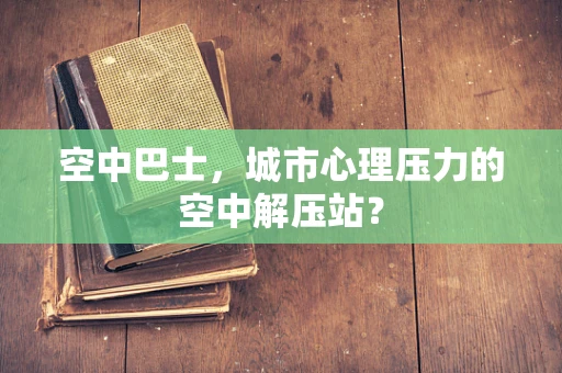 空中巴士，城市心理压力的空中解压站？