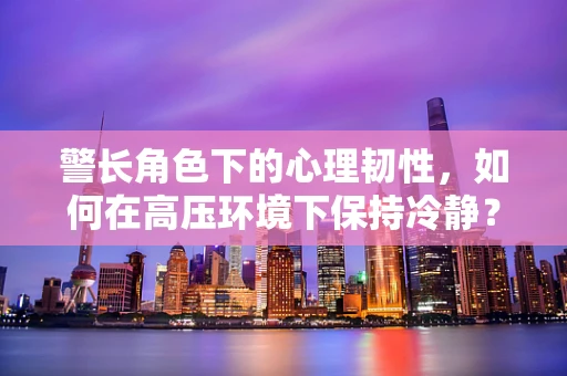 警长角色下的心理韧性，如何在高压环境下保持冷静？
