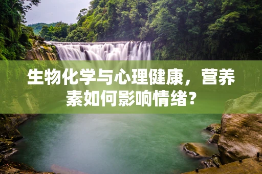 生物化学与心理健康，营养素如何影响情绪？