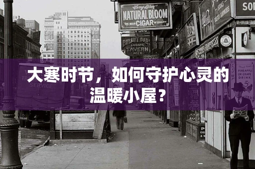 大寒时节，如何守护心灵的温暖小屋？