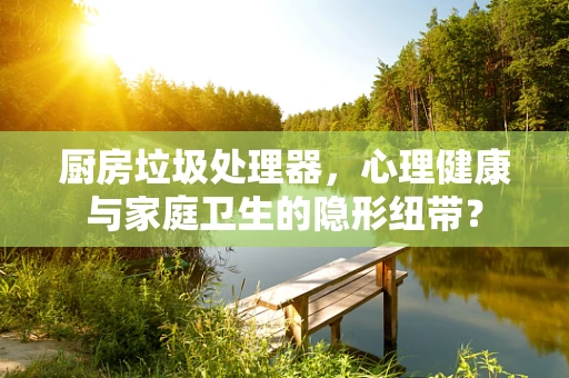 厨房垃圾处理器，心理健康与家庭卫生的隐形纽带？