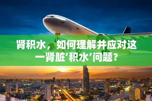 肾积水，如何理解并应对这一肾脏‘积水’问题？