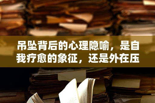 吊坠背后的心理隐喻，是自我疗愈的象征，还是外在压力的逃避？