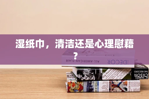 湿纸巾，清洁还是心理慰藉？