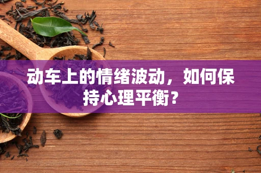 动车上的情绪波动，如何保持心理平衡？