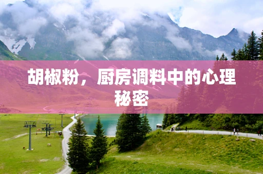 胡椒粉，厨房调料中的心理秘密