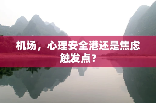 机场，心理安全港还是焦虑触发点？