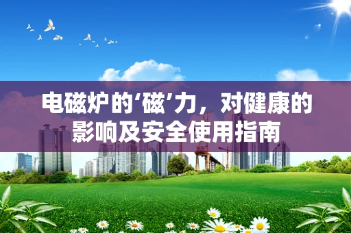电磁炉的‘磁’力，对健康的影响及安全使用指南