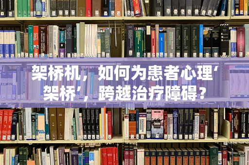 架桥机，如何为患者心理‘架桥’，跨越治疗障碍？