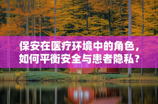 保安在医疗环境中的角色，如何平衡安全与患者隐私？