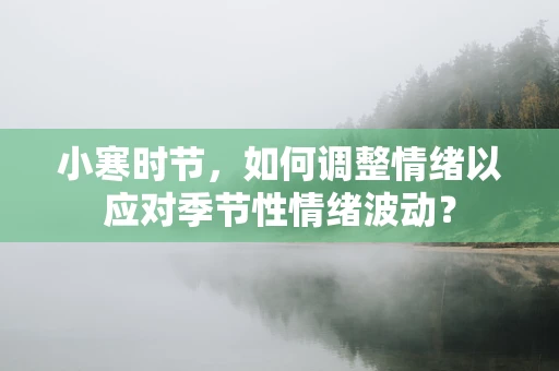 小寒时节，如何调整情绪以应对季节性情绪波动？