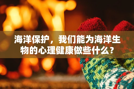 海洋保护，我们能为海洋生物的心理健康做些什么？
