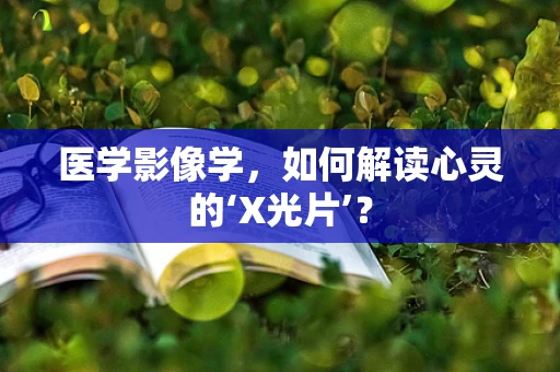 医学影像学，如何解读心灵的‘X光片’？