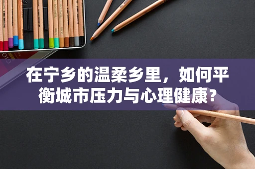 在宁乡的温柔乡里，如何平衡城市压力与心理健康？