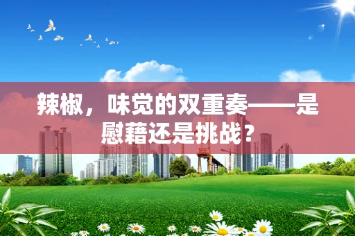 辣椒，味觉的双重奏——是慰藉还是挑战？