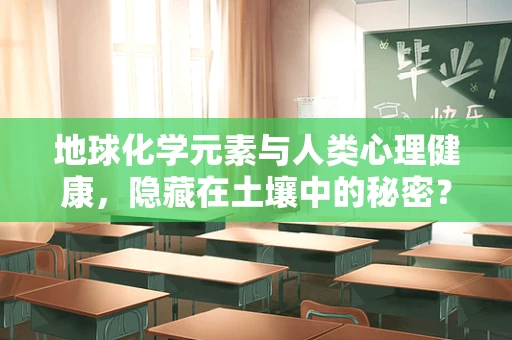 地球化学元素与人类心理健康，隐藏在土壤中的秘密？