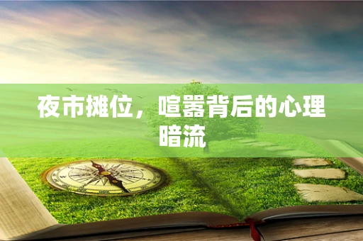 夜市摊位，喧嚣背后的心理暗流