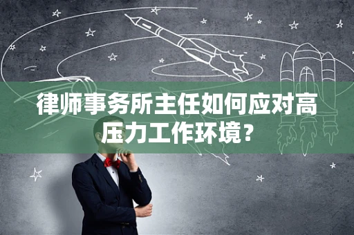 律师事务所主任如何应对高压力工作环境？