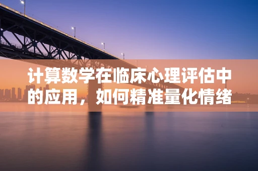 计算数学在临床心理评估中的应用，如何精准量化情绪？