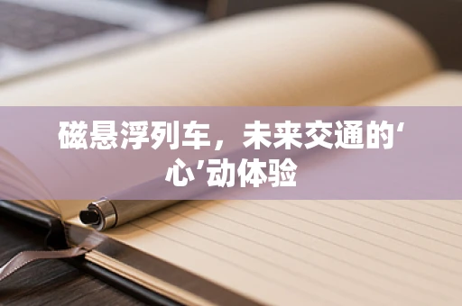 磁悬浮列车，未来交通的‘心’动体验