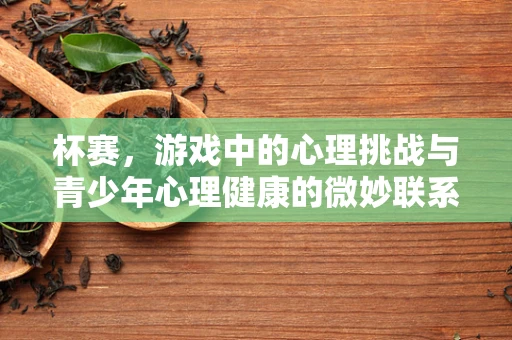 杯赛，游戏中的心理挑战与青少年心理健康的微妙联系