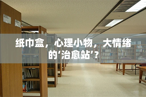 纸巾盒，心理小物，大情绪的‘治愈站’？