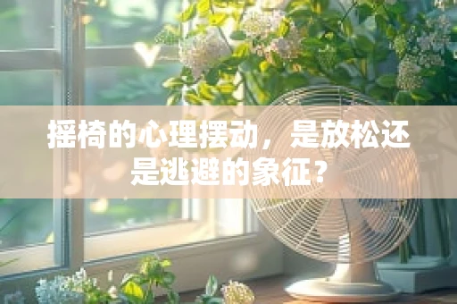 摇椅的心理摆动，是放松还是逃避的象征？