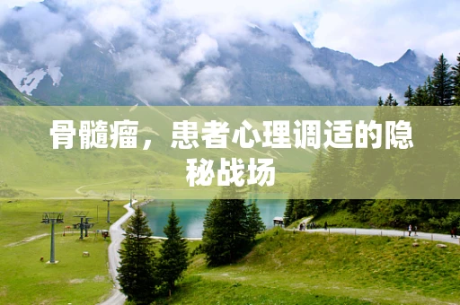 骨髓瘤，患者心理调适的隐秘战场