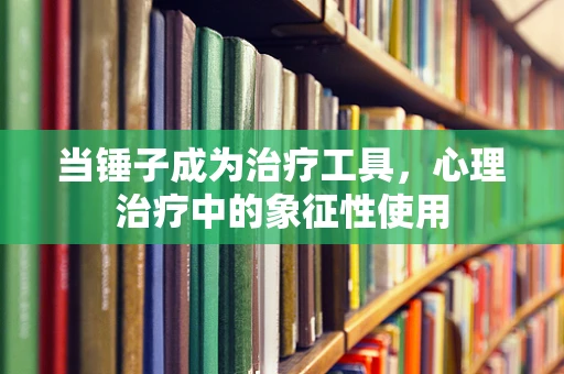 当锤子成为治疗工具，心理治疗中的象征性使用