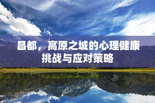 昌都，高原之城的心理健康挑战与应对策略
