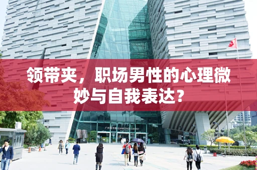 领带夹，职场男性的心理微妙与自我表达？