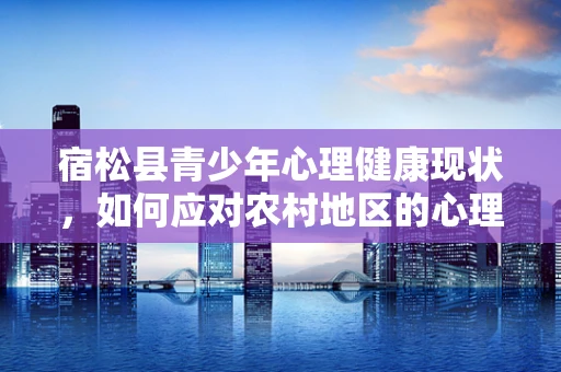 宿松县青少年心理健康现状，如何应对农村地区的心理支持缺口？