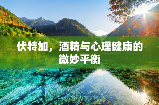 伏特加，酒精与心理健康的微妙平衡