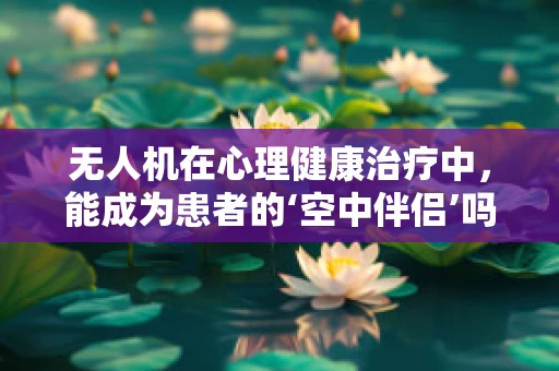 无人机在心理健康治疗中，能成为患者的‘空中伴侣’吗？