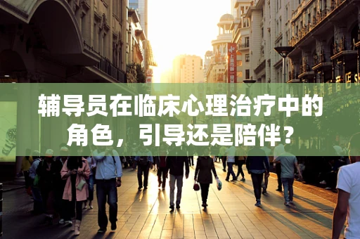 辅导员在临床心理治疗中的角色，引导还是陪伴？
