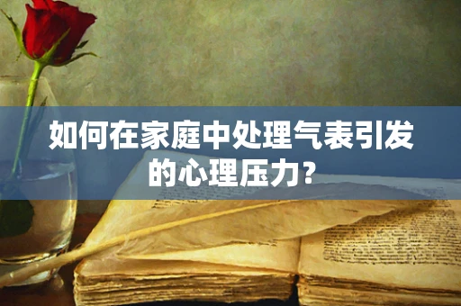 如何在家庭中处理气表引发的心理压力？