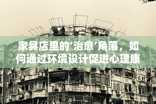 家具店里的‘治愈’角落，如何通过环境设计促进心理康复？
