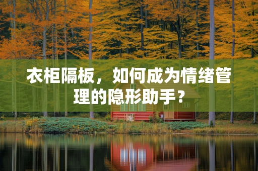 衣柜隔板，如何成为情绪管理的隐形助手？