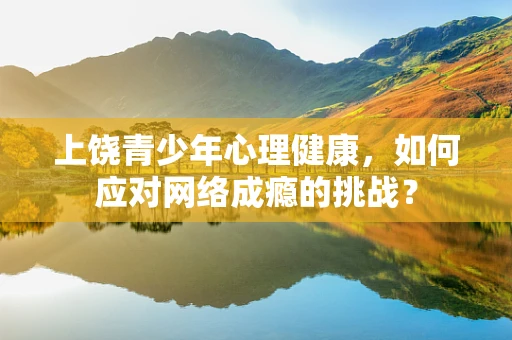 上饶青少年心理健康，如何应对网络成瘾的挑战？