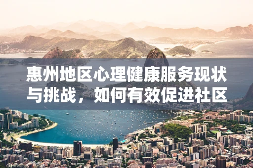 惠州地区心理健康服务现状与挑战，如何有效促进社区心理健康？