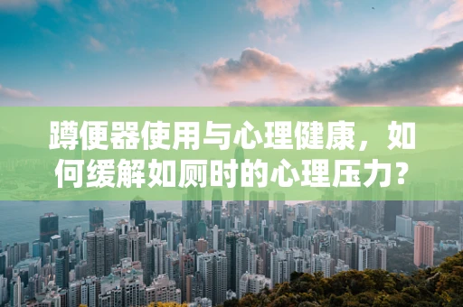 蹲便器使用与心理健康，如何缓解如厕时的心理压力？