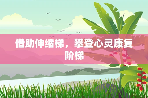 借助伸缩梯，攀登心灵康复阶梯