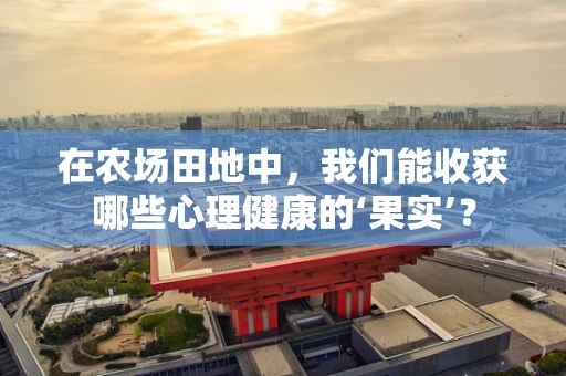 在农场田地中，我们能收获哪些心理健康的‘果实’？